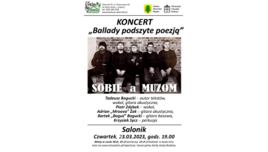 Koncert "Ballady podszyte poezją"