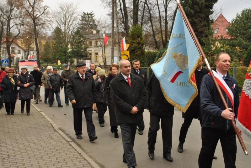 Przemarsz do kościoła