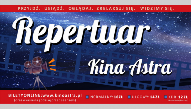 Repertuar Kino Astra