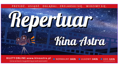 Repertuar Kino Astra