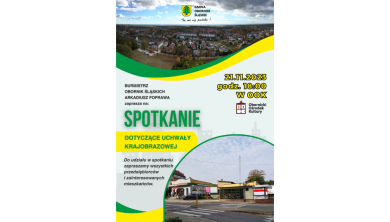 Uchwała krajobrazowa - spotkanie