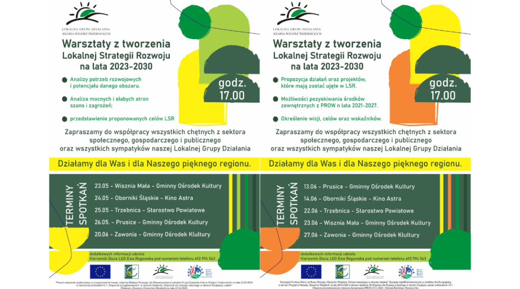 Warsztaty z tworzenia Lokalnej Strategii Rozwoju na lata 2023-2030