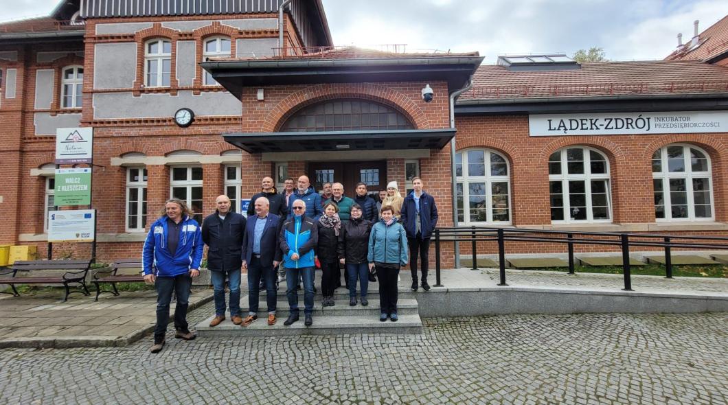 Delegacja w Lądeckiej Spółdzielni Energetycznej