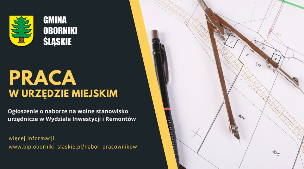 Praca w Urzedzie Miejskim plakat