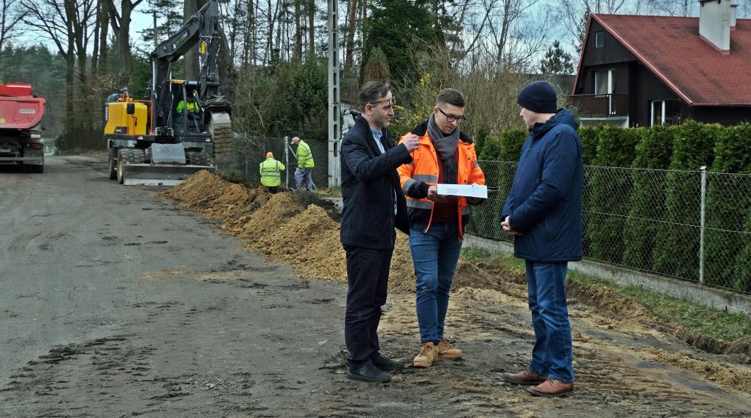 Przebudowa ul. Leśnej i Pochyłej w Osoli