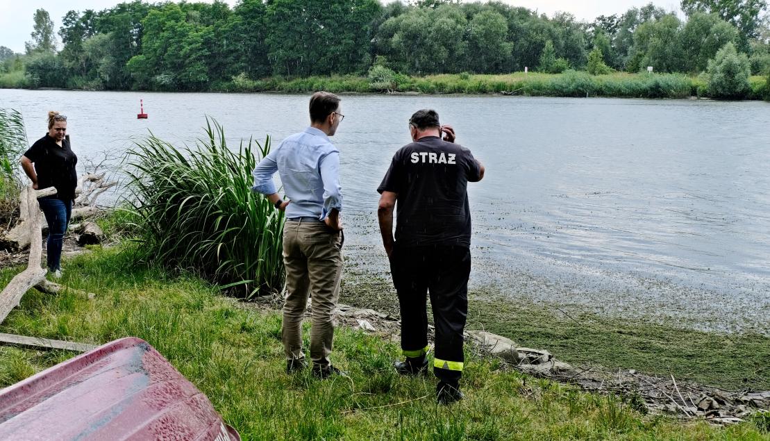 Poziom wody w Odrze średni