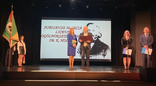 Jubileusz 30 - lecia Liceum Ogólnokształcącego im. Karola Holteia