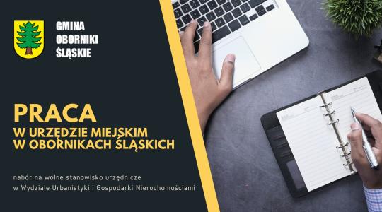 Nabór na wolne stanowisko w Wydziale Urbanistyki i Gospodarki Nieruchomościami