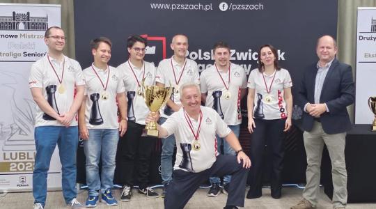 Klub szachowy Wieża Pęgów Drużynowym Mistrzem Polski 2023!!