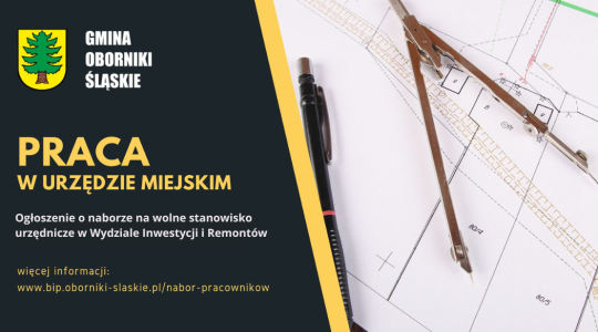 Praca w Urzedzie Miejskim plakat