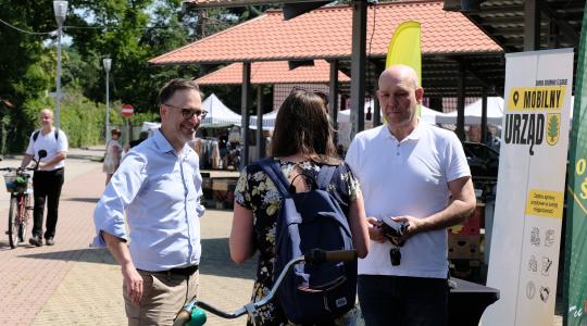Mobilny Urząd na targowisku