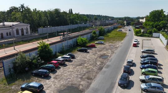Rozpoczęcie budowy parkingu przy dworcu PKP