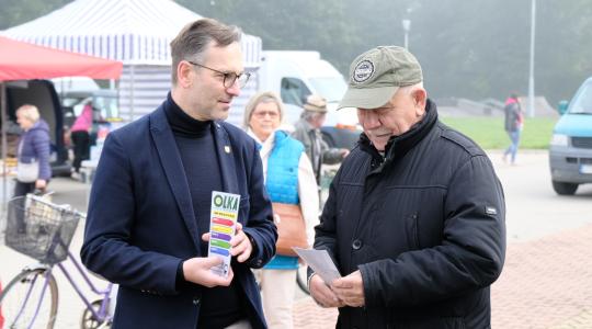 Mobilny urząd na targowisku