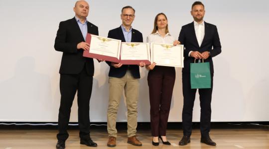 marszałkowie województwa i zastępca burmistrza