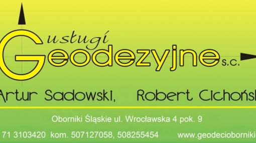 Logo firmy USŁUGI GEODEZYJNE S.C.
