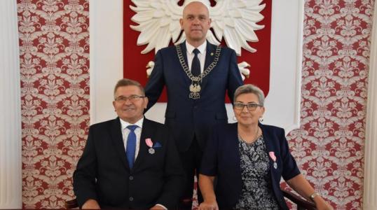 Państwo Jadwiga i Henryk Zagożdżon