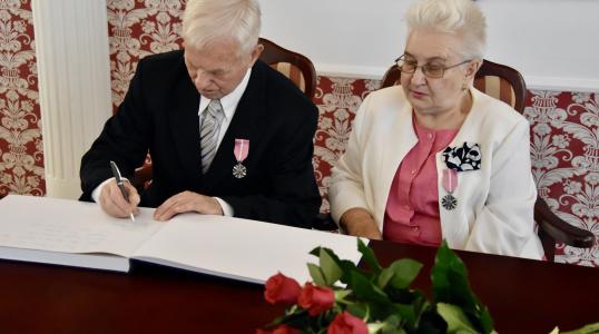 Państwo Halina i Stanisław Kędzia