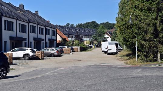 Widok na ul. Enedgetyczną od ul. Maczka