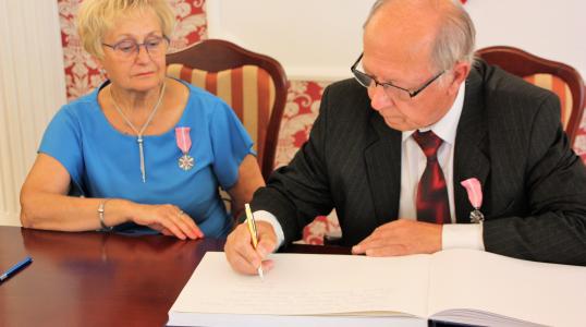 Wiesława i Lesław Czarneccy
