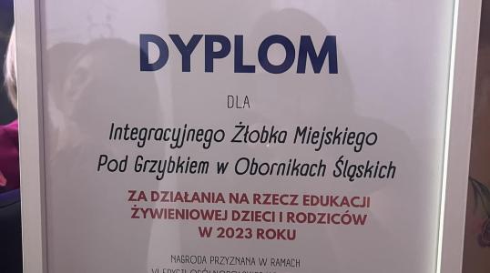Żłobek Integracyjny "Pod Grzybkiem" z wyróżnieniem