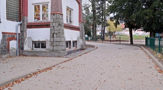 Zakończenie prac modernizacyjnych wokół Przedszkola Publicznego