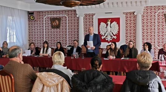 Zebranie Sołtysów z Burmistrzem