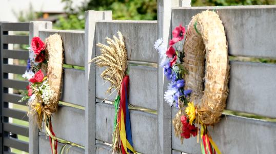 Dekoracje Dożynkowe - Rościsławice 2025
