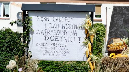 Dekoracje Dożynkowe - Rościsławice 2025