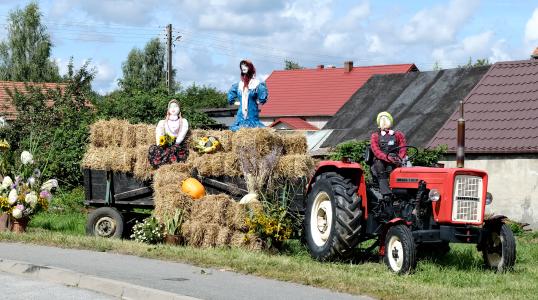 Dekoracje Dożynkowe - Rościsławice 2025