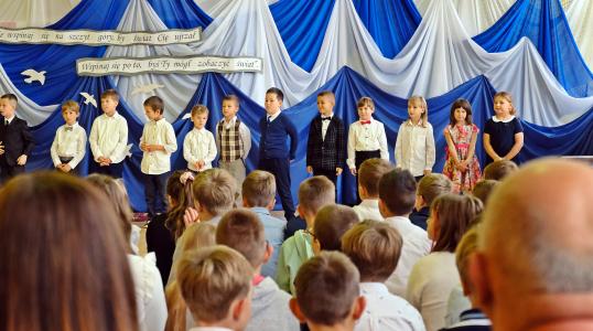 Pasowanie na pierwszoklasistę w Urazie