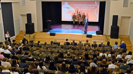 Ślubowanie kadetów i nowa strzelnica