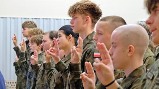 Ślubowanie kadetów i nowa strzelnica