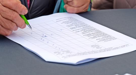 Konsultacje na targowisku