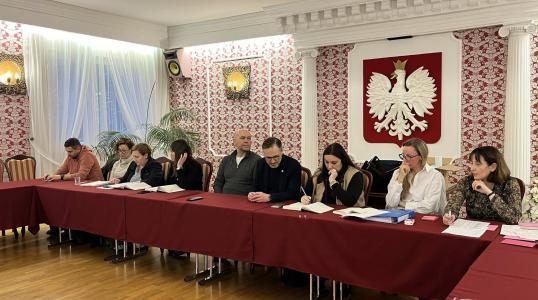 Spotkanie sołtysów z burmistrzem