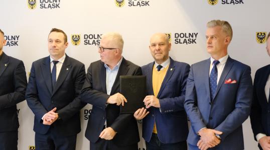 Podpisanie umowy - obwodnica Osi