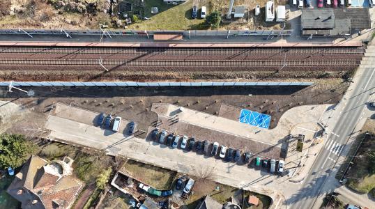 Parking P&R w Pęgowie