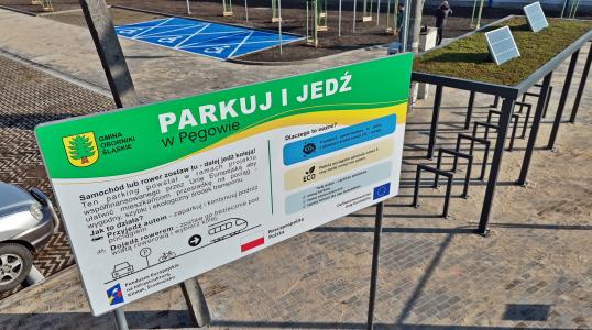 Parking P&R w Pęgowie