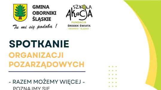 Spotkanie organizacji pozarządowych